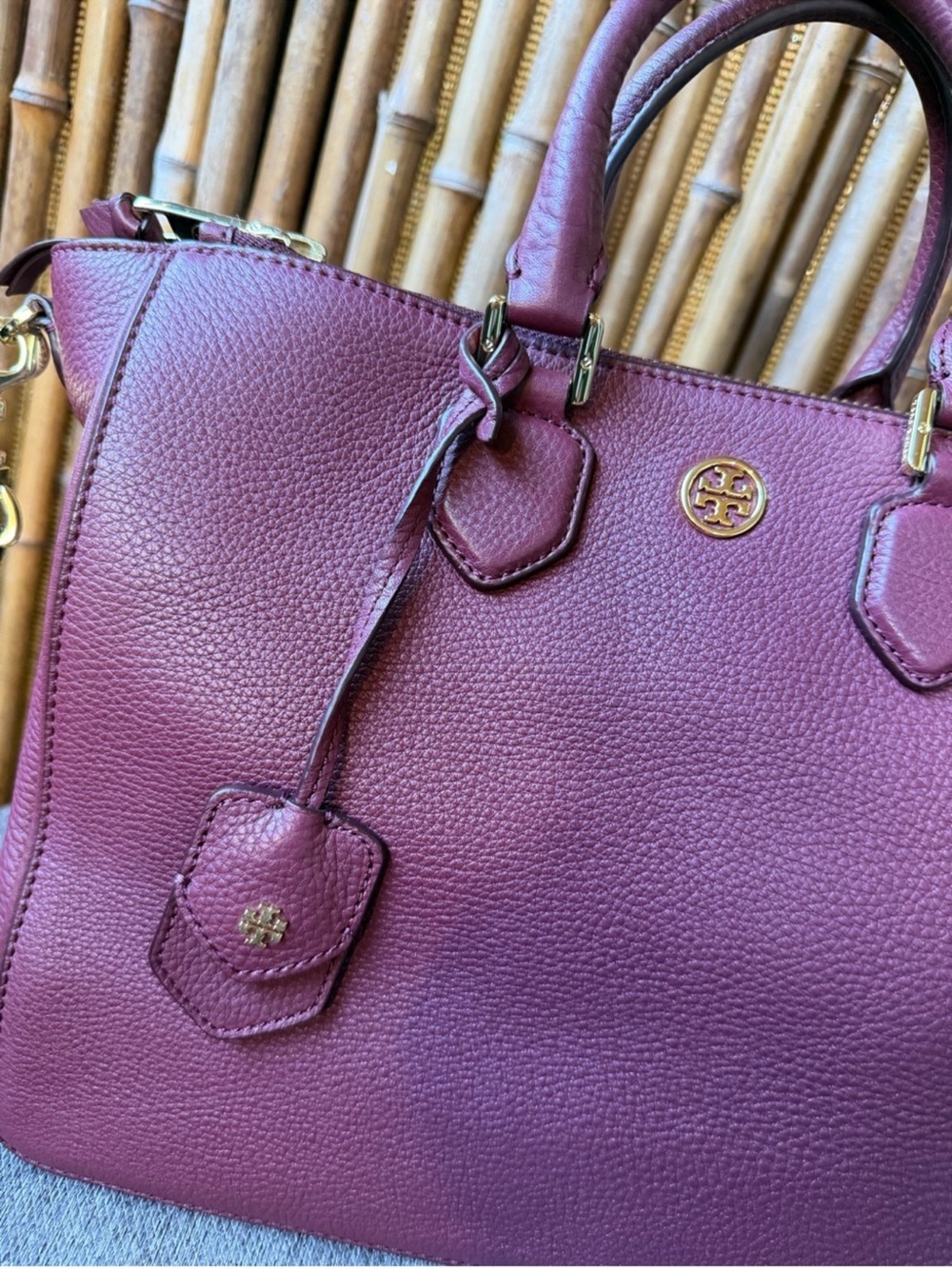 TORY BURCH Medium Leather Handle Bag - Picture 3 of 9